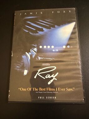 ⭐️ Ray (DVD) Movie Case in Black and Blue
